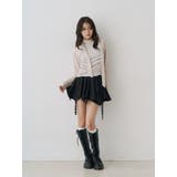 アシメヘムベルテッドミニスカート | jouetie | 詳細画像14 