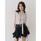 アシメヘムベルテッドミニスカート | jouetie | 詳細画像17 