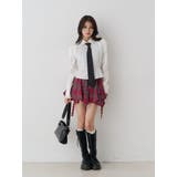 アシメヘムベルテッドミニスカート | jouetie | 詳細画像9 