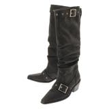 ルーズウエスタンベルトブーツ | jouetie | 詳細画像11 