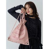 ピンク | 2WAYロゴナップサック | jouetie