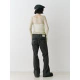 【SOMETHING×PosTokyo】BUSH FLARE DENIM | jouetie | 詳細画像12 