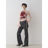 【SOMETHING×PosTokyo】BUSH FLARE DENIM | jouetie | 詳細画像8 