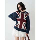UnionJackジャガードルーズニット | jouetie | 詳細画像19 