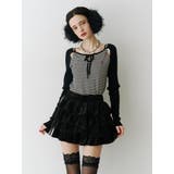 オープンショルダーレイヤードニット | jouetie | 詳細画像1 