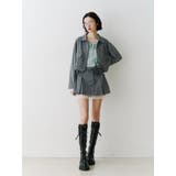 オープンショルダーレイヤードニット | jouetie | 詳細画像22 