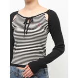 オープンショルダーレイヤードニット | jouetie | 詳細画像29 