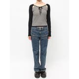 オープンショルダーレイヤードニット | jouetie | 詳細画像32 