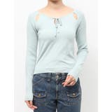 オープンショルダーレイヤードニット | jouetie | 詳細画像37 