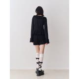 ラッフルフリルコサージュニット | jouetie | 詳細画像13 