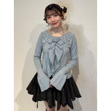 ラッフルフリルコサージュニット | jouetie | 詳細画像14 