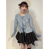 ラッフルフリルコサージュニット | jouetie | 詳細画像15 