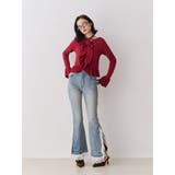 ラッフルフリルコサージュニット | jouetie | 詳細画像5 