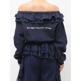 レースドッキングオフショルプルオーバー【セットアップ対応】 | jouetie | 詳細画像26 