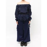 レースドッキングオフショルプルオーバー【セットアップ対応】 | jouetie | 詳細画像31 