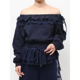 レースドッキングオフショルプルオーバー【セットアップ対応】 | jouetie | 詳細画像37 