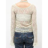 カットアウトレーストップス | jouetie | 詳細画像25 