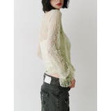 カットアウトレーストップス | jouetie | 詳細画像3 