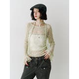 カットアウトレーストップス | jouetie | 詳細画像5 