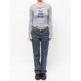 カットアウトシャーリングトップス | jouetie | 詳細画像10 