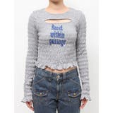 カットアウトシャーリングトップス | jouetie | 詳細画像3 