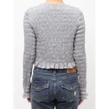 カットアウトシャーリングトップス | jouetie | 詳細画像5 