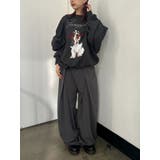 DOGプリントプルオーバー | jouetie | 詳細画像12 