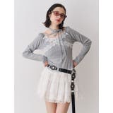 レースドッキングカットトップス | jouetie | 詳細画像2 