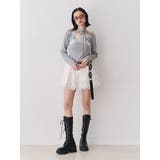 レースドッキングカットトップス | jouetie | 詳細画像6 