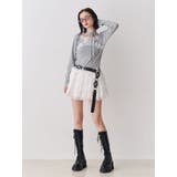 レースドッキングカットトップス | jouetie | 詳細画像7 