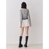 レースドッキングカットトップス | jouetie | 詳細画像8 