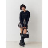 ビジューロゴジップコンパクトフーディ | jouetie | 詳細画像10 