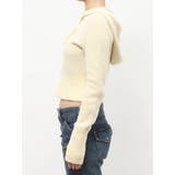 ビジューロゴジップコンパクトフーディ | jouetie | 詳細画像20 