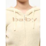 ビジューロゴジップコンパクトフーディ | jouetie | 詳細画像22 