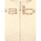 ビジューロゴジップコンパクトフーディ | jouetie | 詳細画像29 