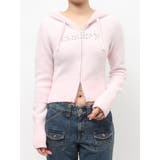 ビジューロゴジップコンパクトフーディ | jouetie | 詳細画像31 