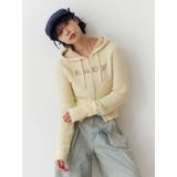 ビジューロゴジップコンパクトフーディ | jouetie | 詳細画像4 