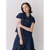 パフスリーブデニムジャケット【セットアップ対応】 | jouetie | 詳細画像3 