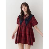 ビッグカラーフレアミニワンピース | jouetie | 詳細画像12