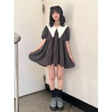 ビッグカラーフレアミニワンピース | jouetie | 詳細画像29