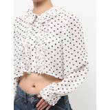 シアーフリルショートブラウス | jouetie | 詳細画像24 