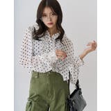 シアーフリルショートブラウス | jouetie | 詳細画像4 