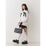 ギャザーリボンルーズシャツ | jouetie | 詳細画像13 