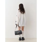 ギャザーリボンルーズシャツ | jouetie | 詳細画像14 