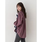 ギャザーリボンルーズシャツ | jouetie | 詳細画像18 