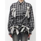 ギャザーリボンルーズシャツ | jouetie | 詳細画像22 