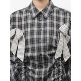 ギャザーリボンルーズシャツ | jouetie | 詳細画像25 