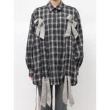 ギャザーリボンルーズシャツ | jouetie | 詳細画像29 