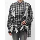 ギャザーリボンルーズシャツ | jouetie | 詳細画像36 