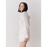 レースティアードミニスカート【セットアップ対応】 | jouetie | 詳細画像4 